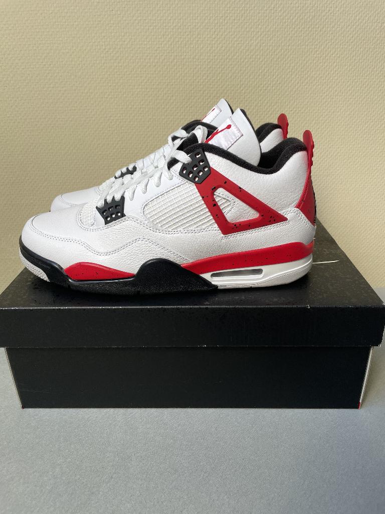jordan 4 red cement, Kleding | Heren, Schoenen, Overige kleuren, Nieuw, Ophalen of Verzenden, Sneakers of Gympen