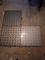 Vloertegels voortent caravan, Ophalen