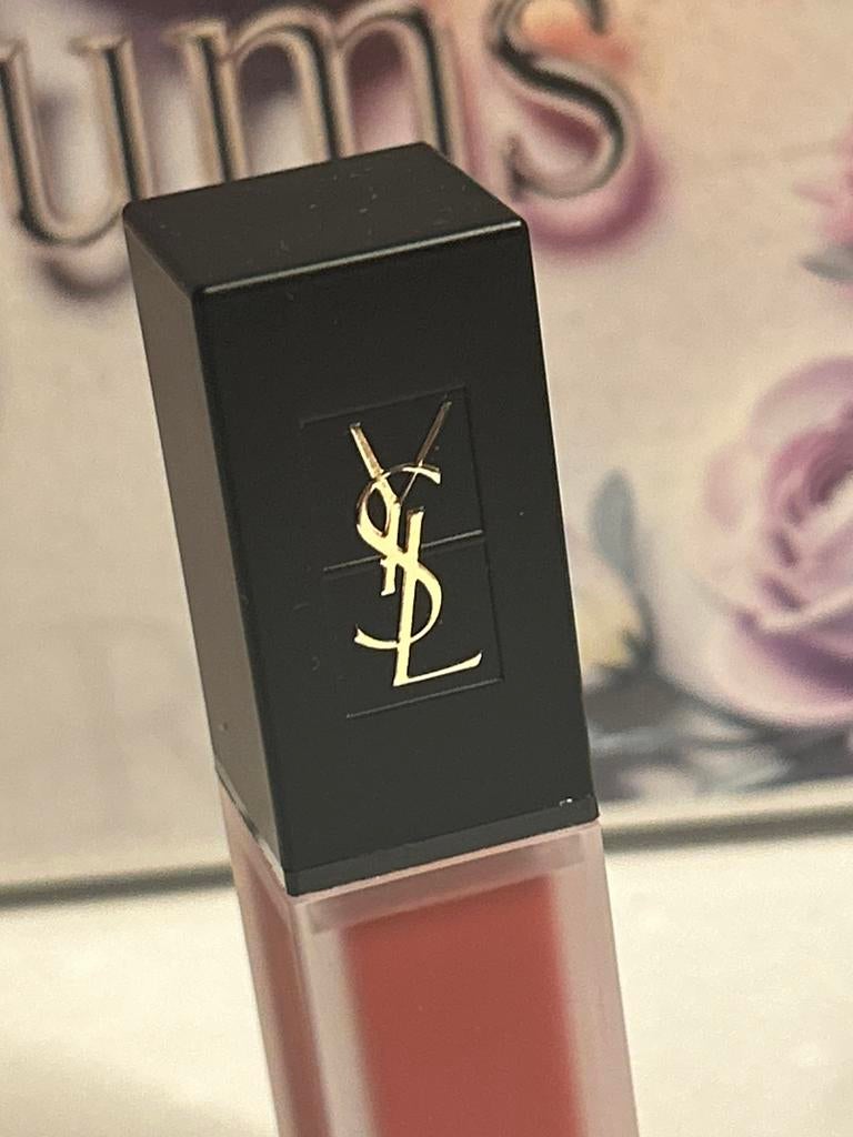 YSL tatouage couture velvet matte lip stain~216 nude emblem, Lippen, Beige, Nieuw, Ophalen of Verzenden