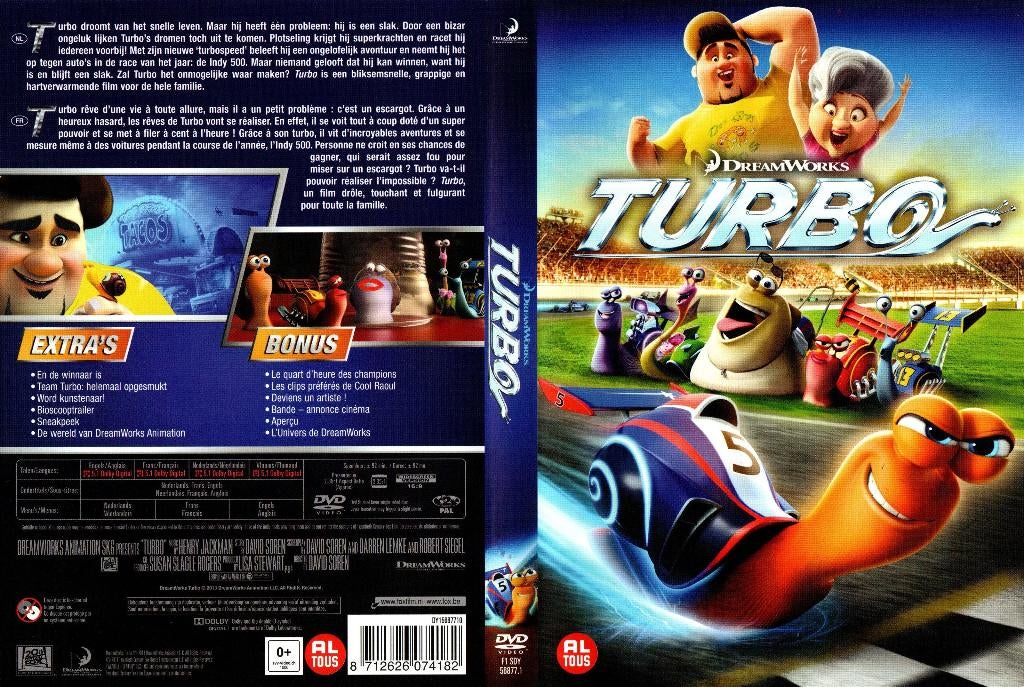 Turbo, Alle leeftijden, Ophalen of Verzenden, Zo goed als nieuw