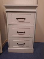 Wit ladekastje (zwaar) b45 x d34 x h75 cm, Huis en Inrichting, Kasten | Ladekasten, Ophalen, Minder dan 50 cm, Zo goed als nieuw