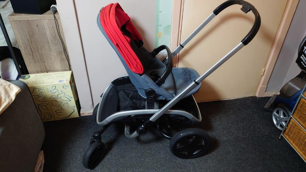 Quinny hubb/Quinny hubb duo., Kinderen en Baby's, Kinderwagens en Combinaties, Ophalen, Zo goed als nieuw, Quinny, Verstelbare duwstang