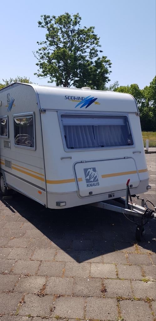 Knaus Sudwind Toercaravan - Compleet met Mover en Voortent, Caravans en Kamperen, Rondzit, Mover, Particulier, Knaus