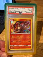 Pokémon Entei Holo SM Black Star Promo PSA 9 MINT, Ophalen of Verzenden, Zo goed als nieuw, Losse kaart, Foil