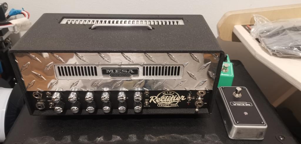 Mesa Boogie Mini Rectifier 25 - Compacte Gitaarversterker, Ophalen, Zo goed als nieuw, Gitaar, Minder dan 50 watt
