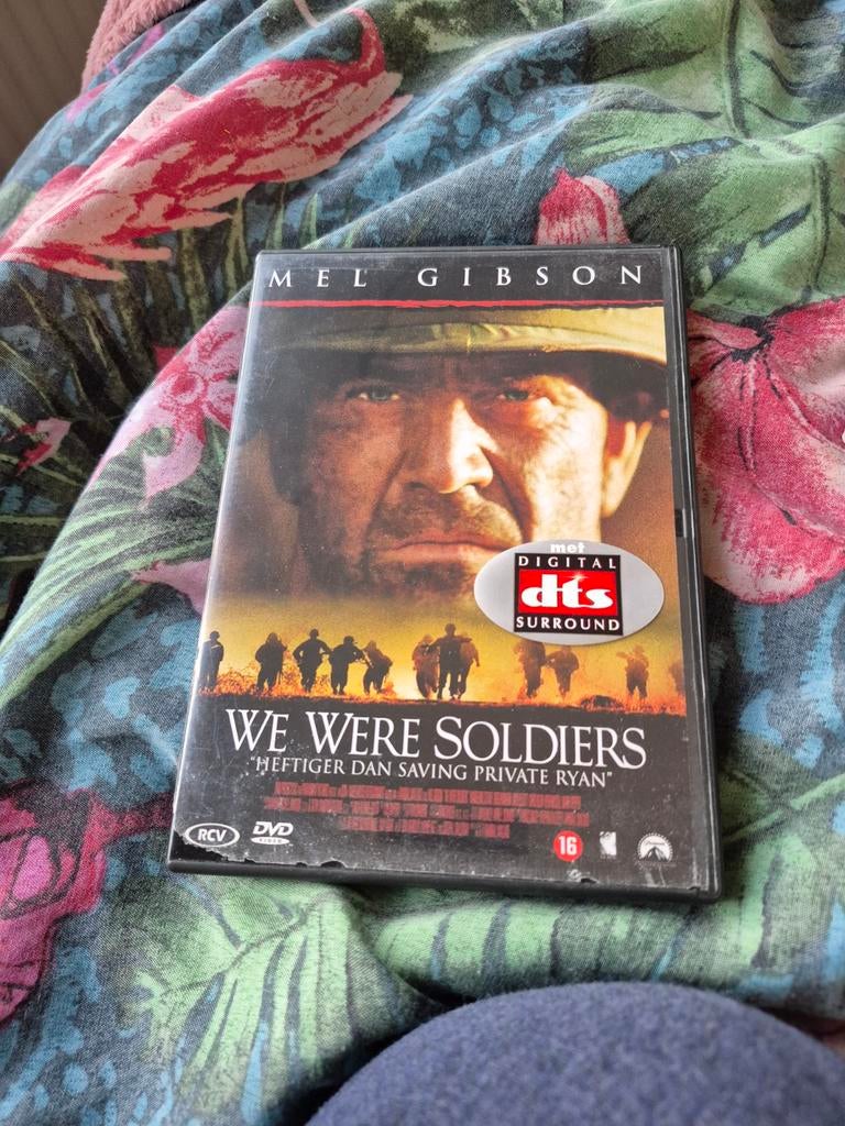 We Were Soldiers DVD - Mel Gibson Oorlogsfilm, Cd's en Dvd's, Vanaf 16 jaar, Ophalen of Verzenden, Gebruikt, Waargebeurd drama