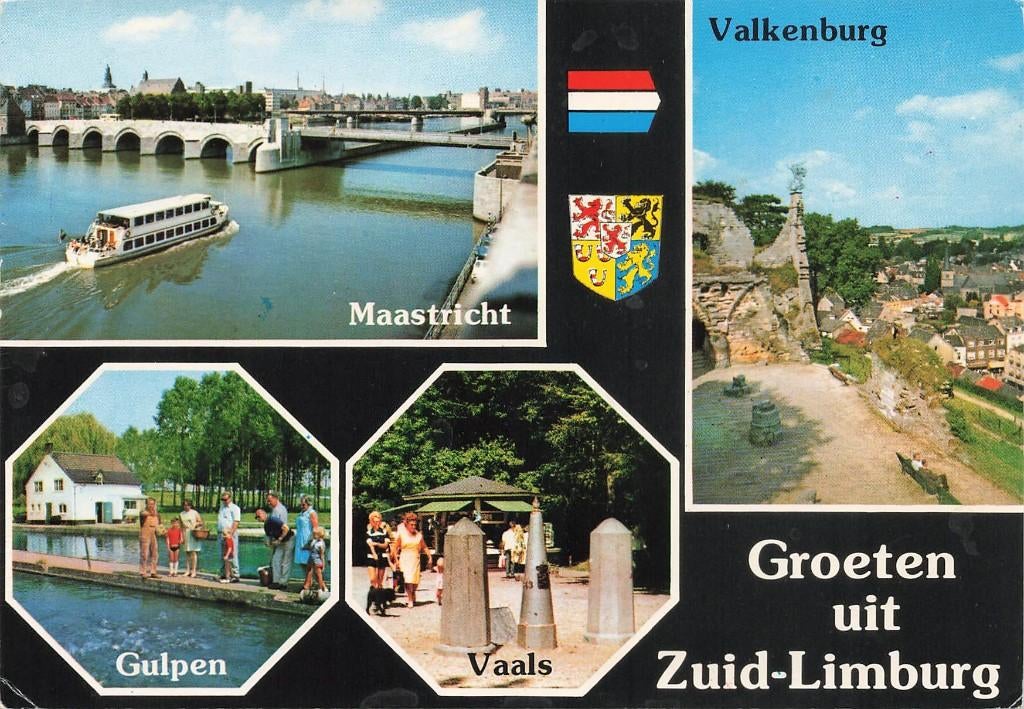 Groeten uit Zuid-Limburg, Verzamelen, Ophalen of Verzenden, 1980 tot heden, Gelopen, Limburg
