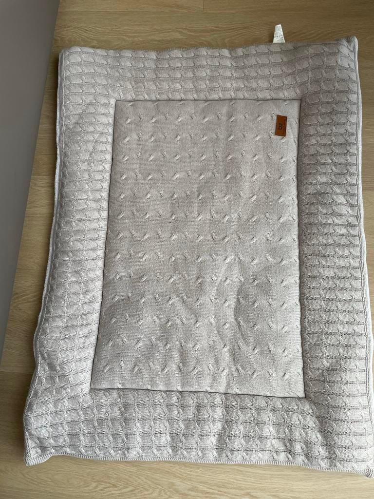 Baby’s only boxkleed grijs 95x75, Ophalen, Gebruikt, Rechthoekig, Boxkleed