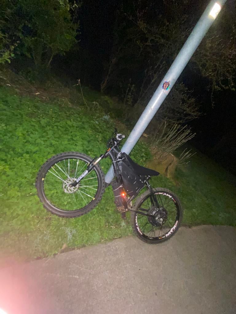 E-bike conversiekit 1500W 52V 30Ah met extra's, Fietsen en Brommers, Elektrische fietsen, Ophalen of Verzenden, Gebruikt, 50 km per accu of meer