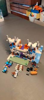 LEGO Minecraft Het IJskasteel (21186) - Complete Set, Ophalen of Verzenden