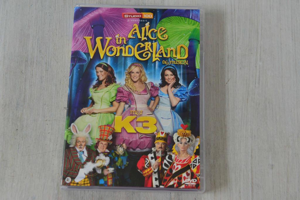 STUDIO 100 == Alice in Wonderland == De Musical == K3, Alle leeftijden, Verzenden, Zo goed als nieuw