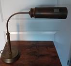 Grote vintage industriële metalen bureaulamp, Huis en Inrichting, Zo goed als nieuw, Metaal, Minder dan 50 cm, Ophalen