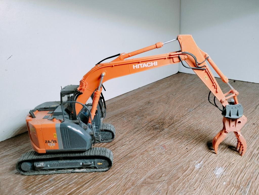 e koop Hitachi rups kraan vervuild bouwpakket ingeruild., Ophalen of Verzenden, Gebruikt, Tractor of Landbouw, Overige merken