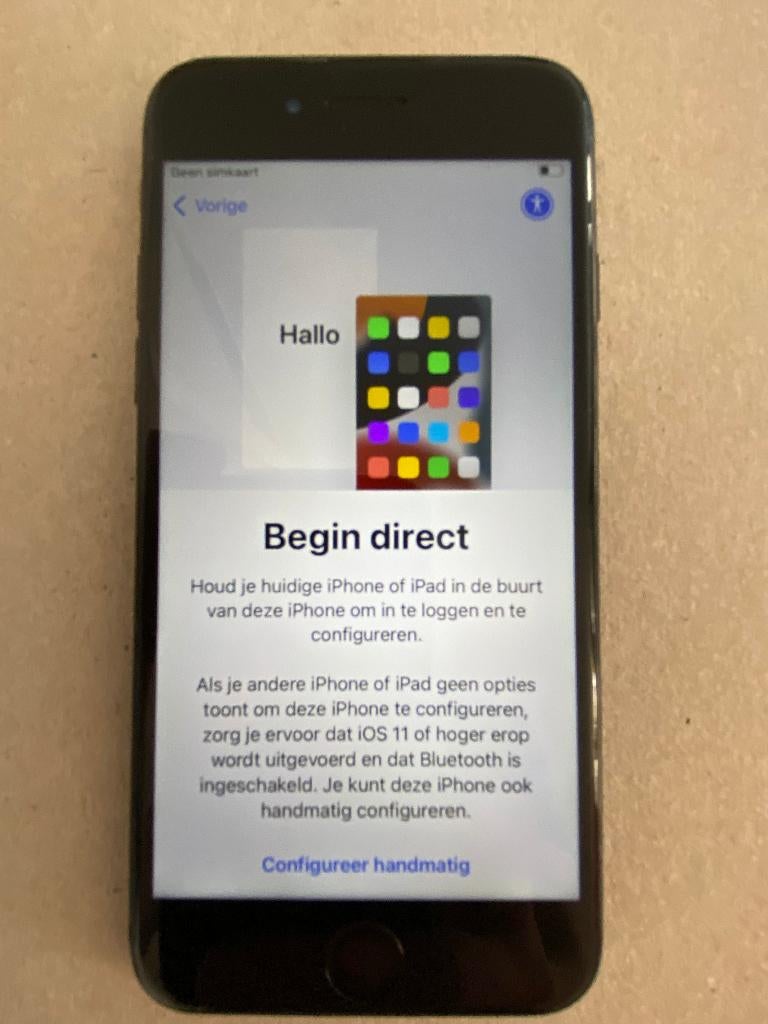 Iphone 7 - Zo goed als nieuw, Telecommunicatie, Mobiele telefoons | Apple iPhone, Zwart, 32 GB, Ophalen of Verzenden, Zo goed als nieuw