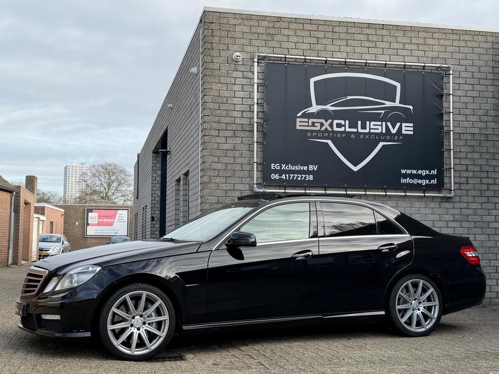 Mercedes-Benz E-klasse AMG 63 Performance Package Pano/Massa, 5461 cc, Achterwielaandrijving, Gebruikt, 8 cilinders
