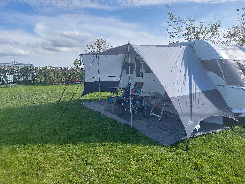 Shady caravanluifel met vaste zijwanden, Caravans en Kamperen, Ophalen, Zo goed als nieuw, Polyester, Overige merken