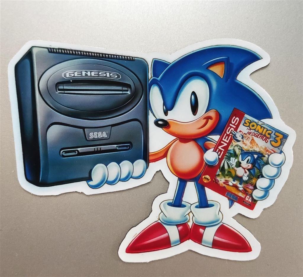 SEGA MEGADRIVE SONIC the Hedgehog Koelkast Magneet, 1 speler, Nieuw, Ophalen of Verzenden, Vanaf 3 jaar