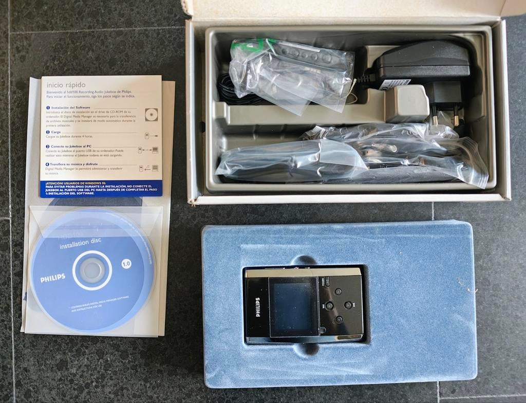 Philips HDD100 Audio Jukebox - 15GB - Nieuw in doos, Philips, Met radio, Nieuw, Ophalen of Verzenden