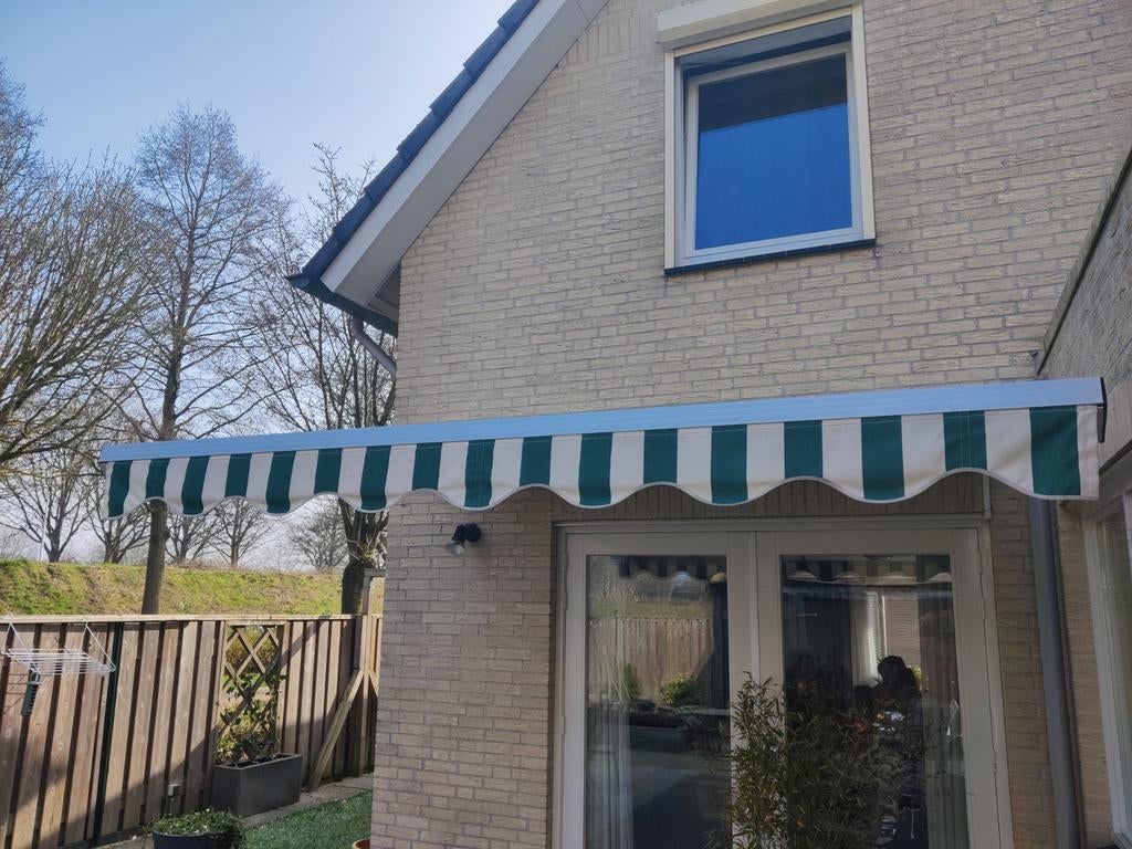 Luifel in prima staat - 3m breed, 2,4m uitval, Ophalen, Gebruikt, Knikarmscherm