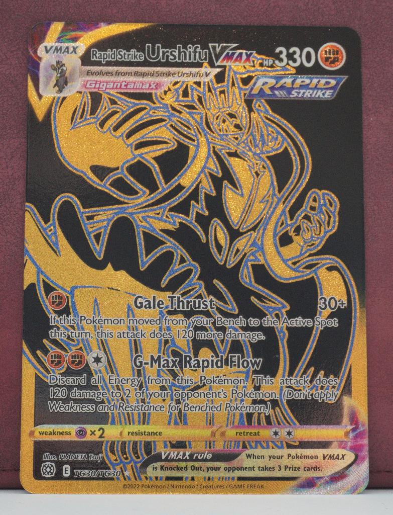 Rapid Strike Urshifu VMAX Full Art TG30-TG30 Brilliant Stars, Verzenden, Nieuw, Losse kaart