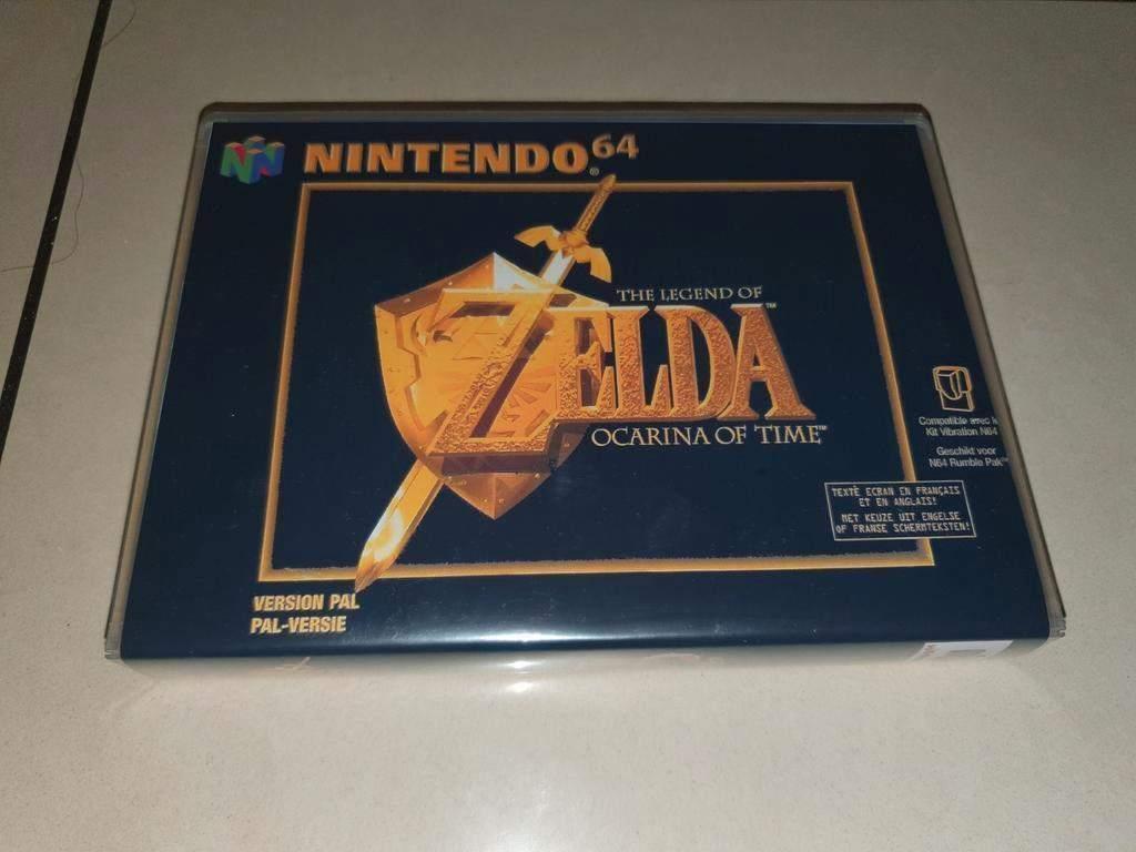 The Legend of Zelda Ocarina of Time N64 Game Case, Avontuur en Actie, Verzenden, 1 speler, Zo goed als nieuw