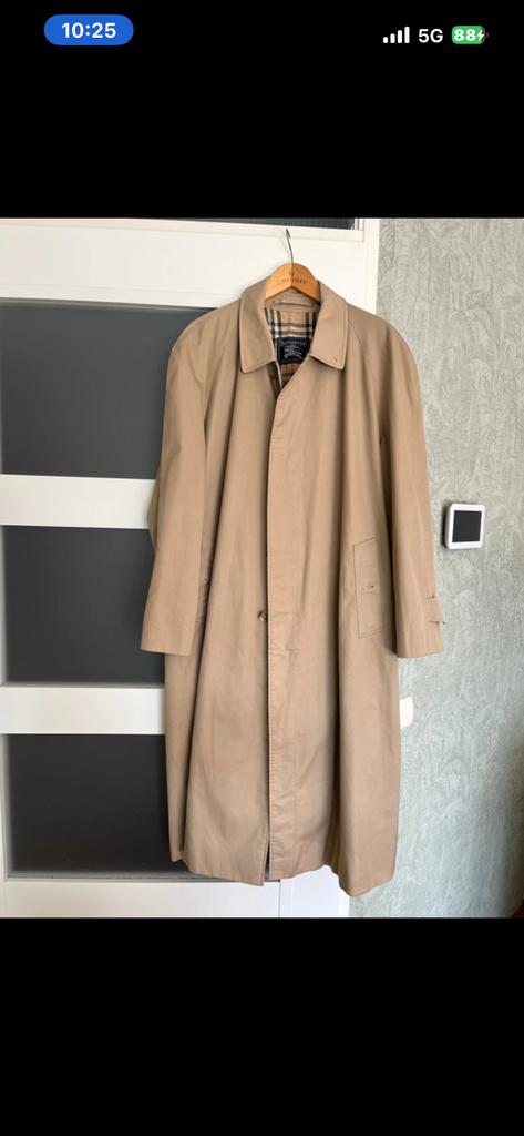 Burberry jas maat 56, Ophalen of Verzenden, Gedragen, Maat 56/58 (XL), Beige