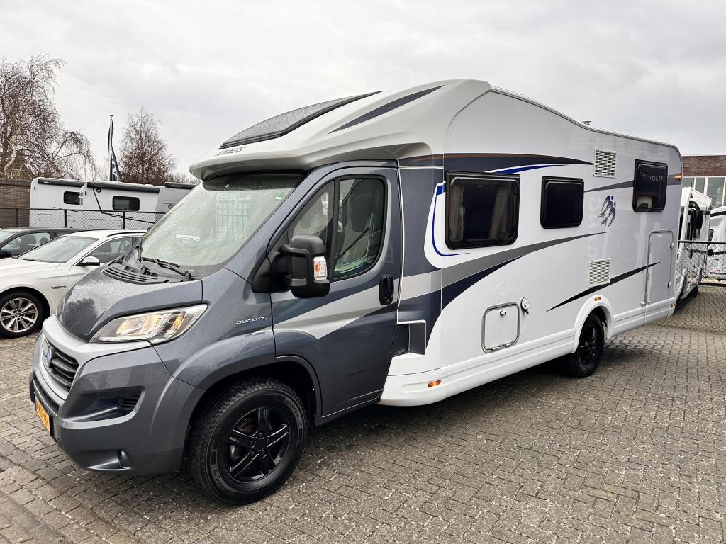 Knaus Sky Wave 700 MEG Airco, Luchtvering etc., Caravans en Kamperen, Ringverwarming, Luifel, Fiat, Airbags