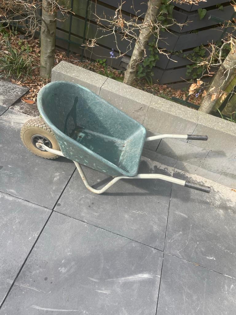 Kleine kruiwagen, Ophalen, Gebruikt, Handmatig, Eenwielig