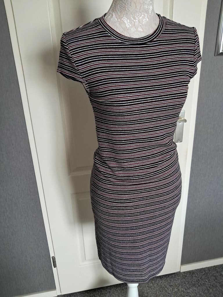 Jurk Seven Sisters kleur : Rood Zwart Maat: M, Maat 38/40 (M), Overige kleuren, Seven Sisters, Ophalen of Verzenden