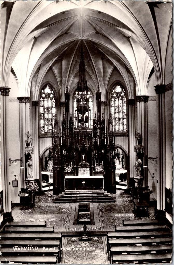 Warmond - Kapel groot Seminarie (1966), Verzenden, 1960 tot 1980, Ongelopen, Zuid-Holland
