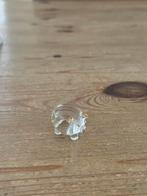 Glazen varkentje - spaarvarken - oortje beschadigd, Ophalen of Verzenden