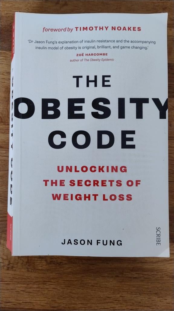 The Obesity Code - Jason Fung. Intermittent Fasting, Ophalen of Verzenden