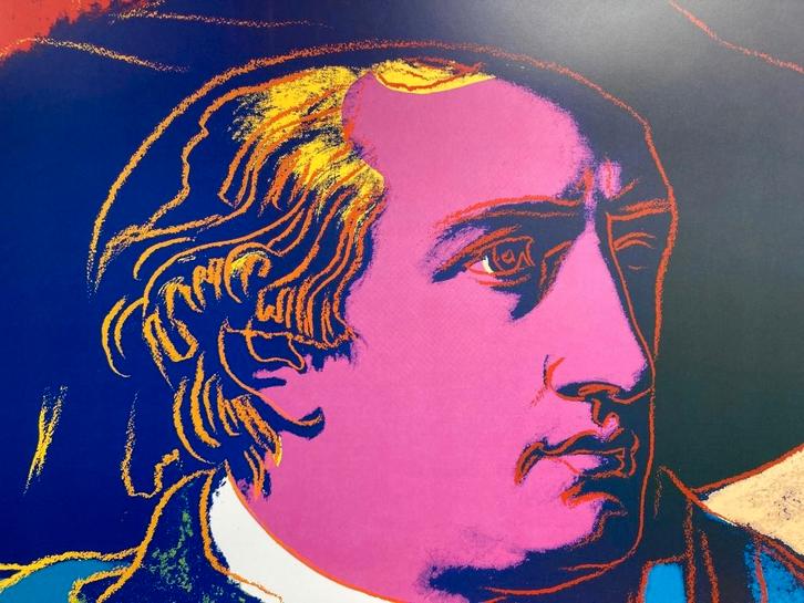 Andy Warhol Goethe Original Screenprint Pink Tall (#0541), Antiek en Kunst, Kunst | Schilderijen | Klassiek, Verzenden