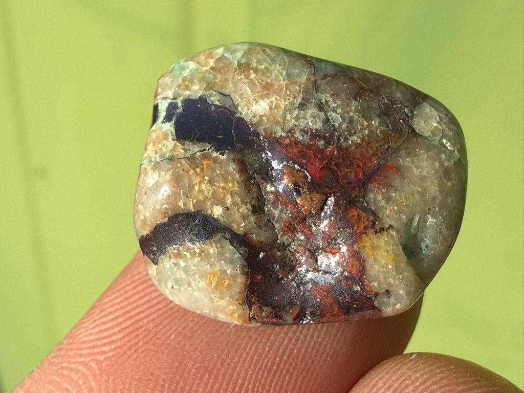 Chrysocolla in koper met Cupriet broekzaksteen mineralen, Ophalen of Verzenden, Mineraal