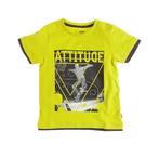 Name It t-shirt shirt polo top Fakso neongroen zwart 122-128, Kinderen en Baby's, Kinderkleding | Maat 122, Verzenden, Nieuw, Shirt of Longsleeve