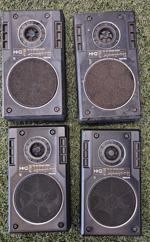 Philips Two way speaker systemen set, Auto diversen, Verzenden, Gebruikt