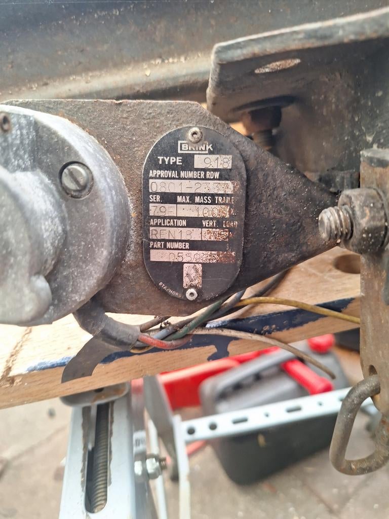 Trekhaak Citroen 2CV type 918, max 1000 kg, Ophalen of Verzenden