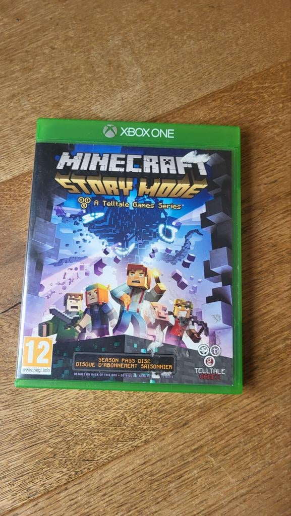 Minecraft Story Mode - Xbox One (Zo goed als nieuw), Avontuur en Actie, 1 speler, Ophalen of Verzenden, Zo goed als nieuw