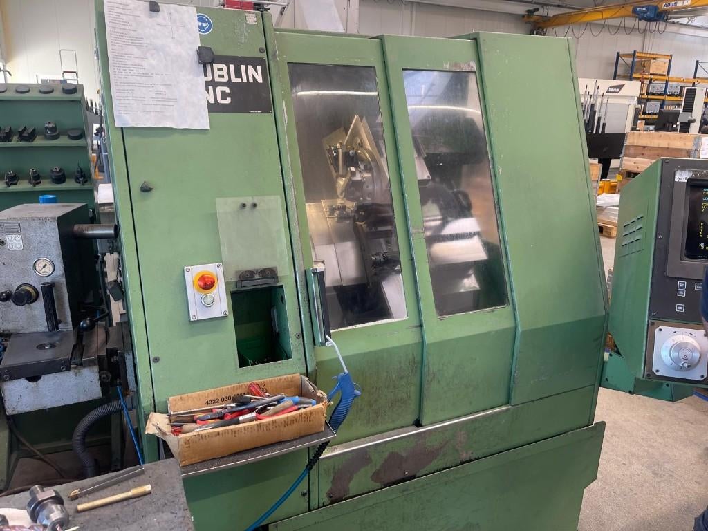 Schaublin 110 CNC draaibank met vele extra's, Ophalen, Gebruikt, Metaaldraaibank, Computergestuurd (Cnc)