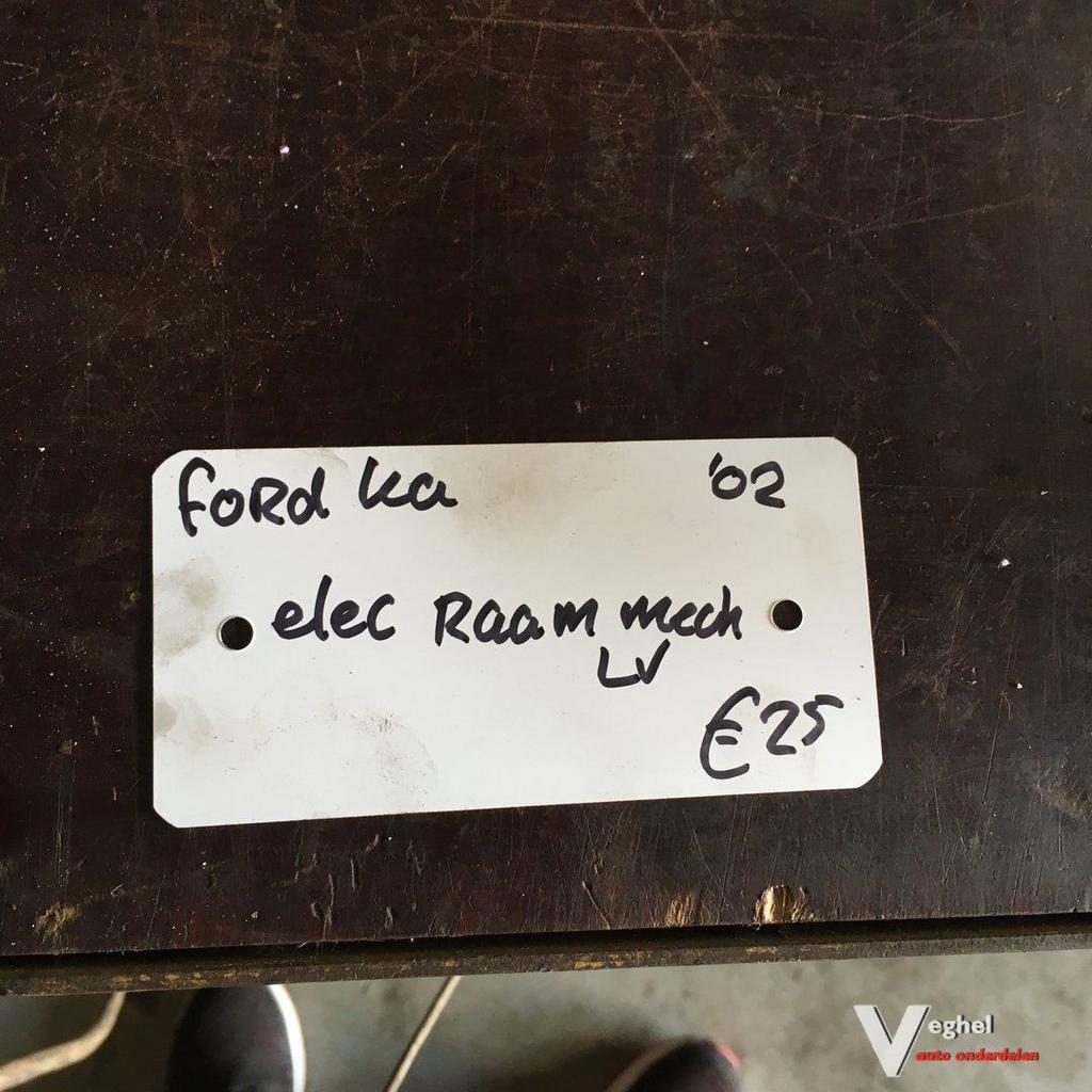 Ford Ka 2002 Elektr  Raammechanisme Linksvoor, Gebruikt, -, -, Ophalen of Verzenden