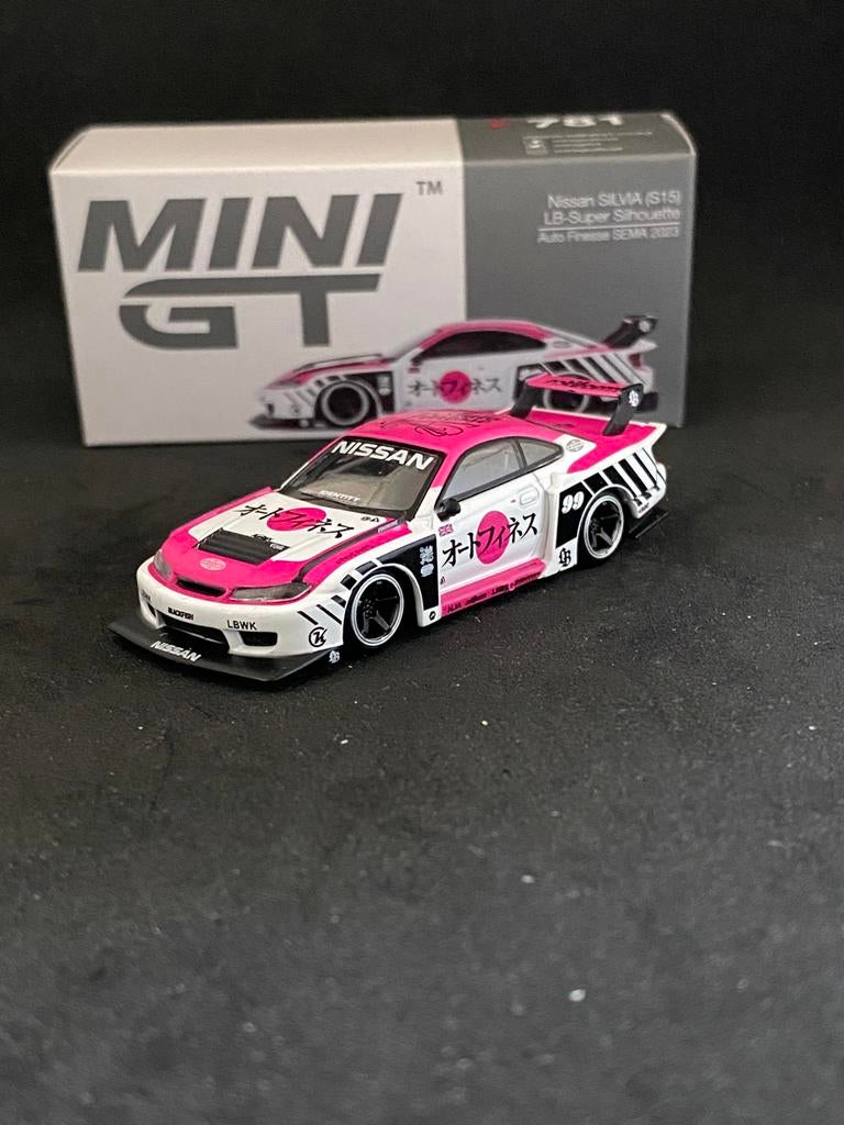 Mini gt Nissan silvia s15 #781, Mini gt, Auto, Nieuw, Ophalen of Verzenden