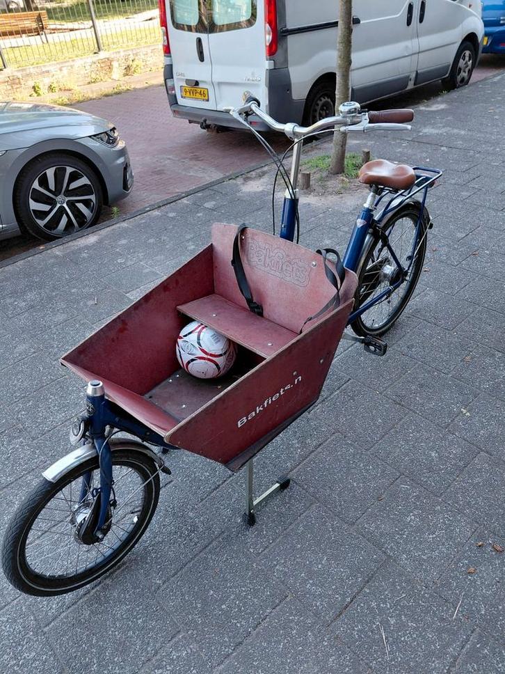 Bakfiets .nl, Fietsen en Brommers, Fietsen | Bakfietsen, Gebruikt, Fietsfabriek, 2 kinderen, Huif, Ophalen