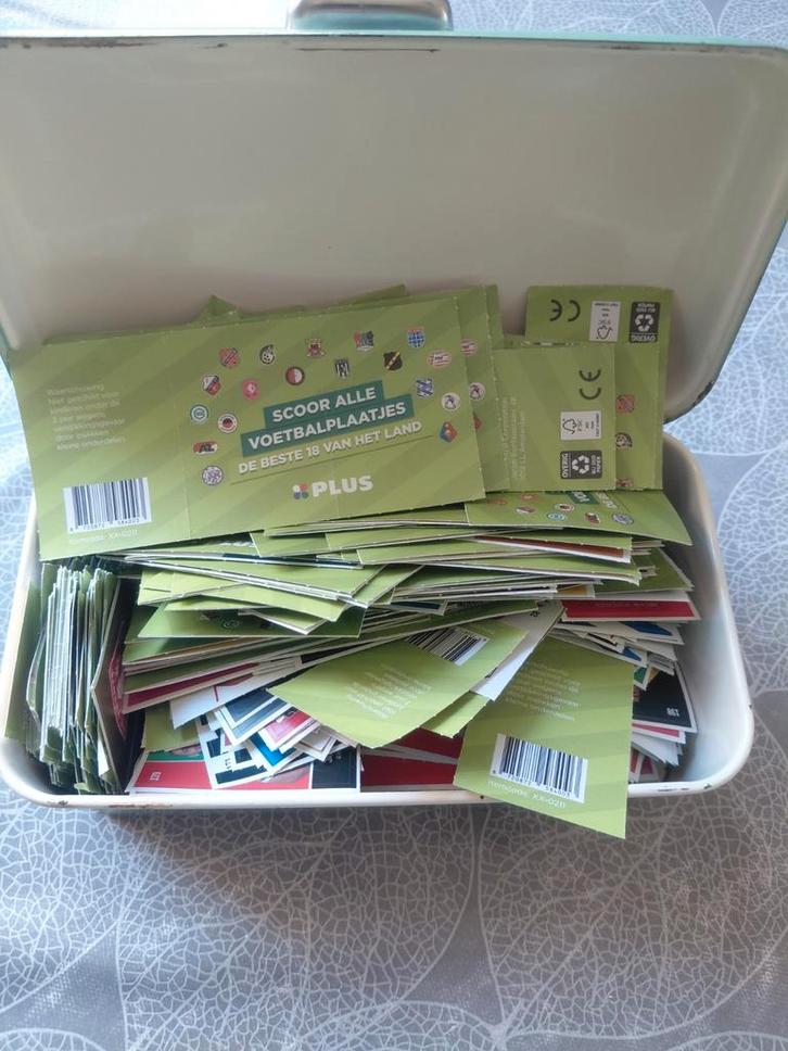 Plus voetbalplaatjes, Verzamelen, Supermarktacties, Plus, Ophalen
