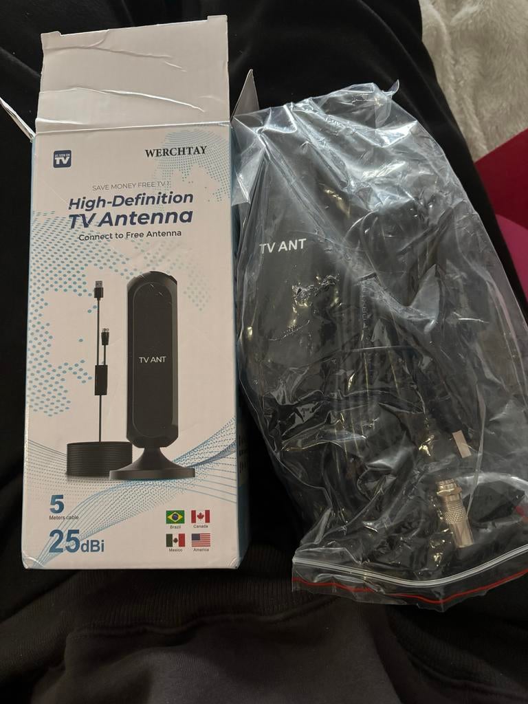 Nieuwe WERCHTAY High-Definition TV Antenne 25dBi, Ophalen of Verzenden, Nieuw, Antenne