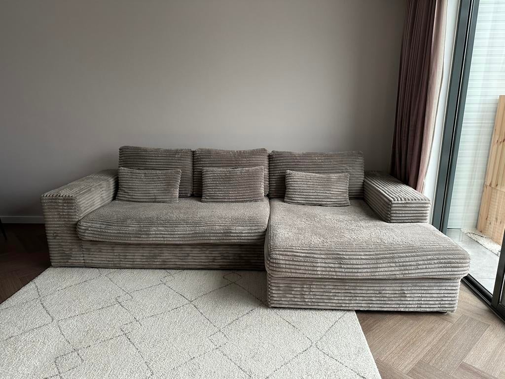 Rib stof bank van Haco uit 2023 | nog in mooie staat, Ophalen, Zo goed als nieuw