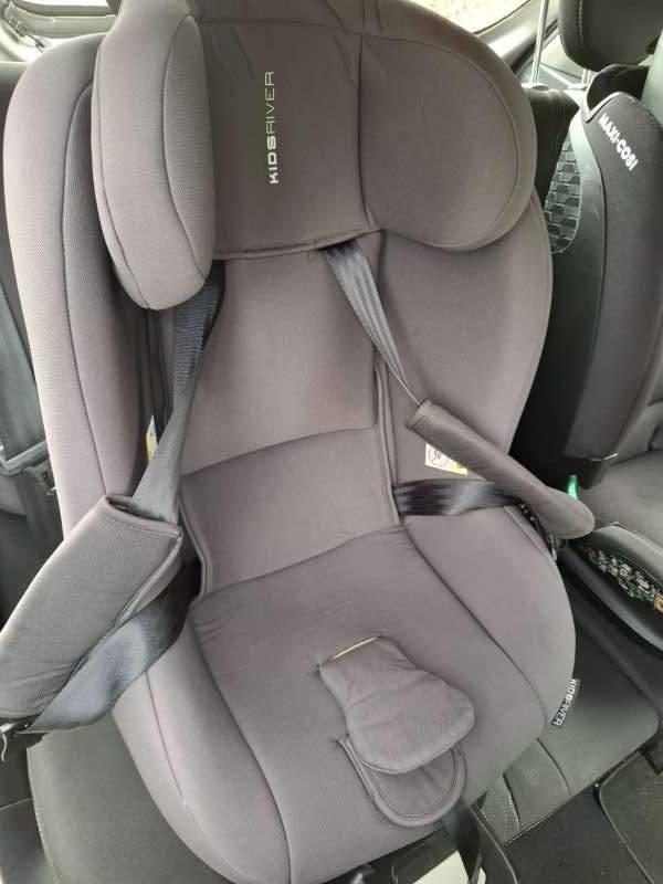 Kidsriver Silas i-Size inclusief Isofix 360 graden Base, Verstelbare rugleuning, 0 t/m 18 kg, Zo goed als nieuw, Isofix