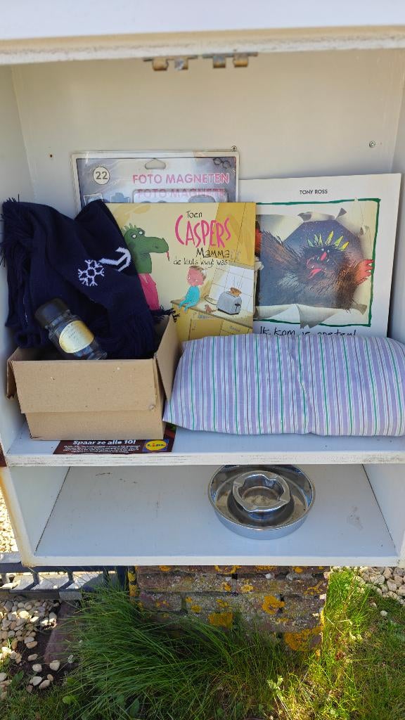 Weggeefkast Ansichtkaart / Overhemd / NS sjaal / Kleuterboek, Ophalen of Verzenden, Gedragen, Paars, Halswijdte 43/44 (XL)