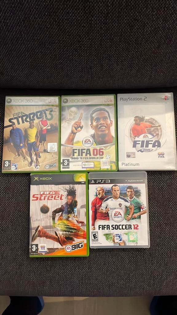 Verschillende Fifa/PES/TIF spellen, Spelcomputers en Games, Games | Xbox 360, Gebruikt, Sport, 3 spelers of meer, Vanaf 3 jaar