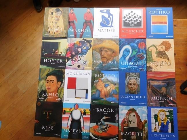 Moderne Meesters complete serie Taschen De Volkskrant, Boeken, Ophalen of Verzenden, Zo goed als nieuw