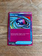 Pokémon Master Ball (ACE SPEC) - Scarlet & Violet, Ophalen of Verzenden, Zo goed als nieuw, Losse kaart, Foil